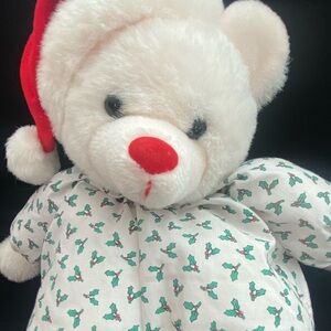 Vintage Christmas Teddy Bear Commonwealth 1992